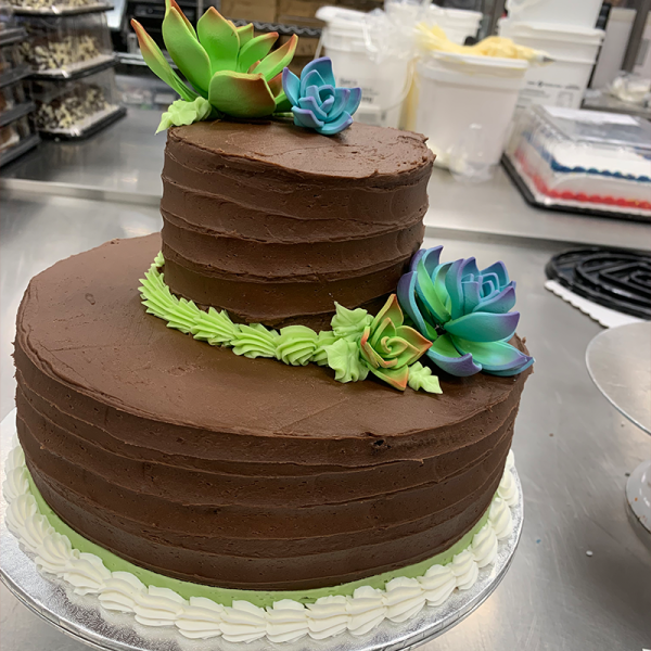2 tier cake