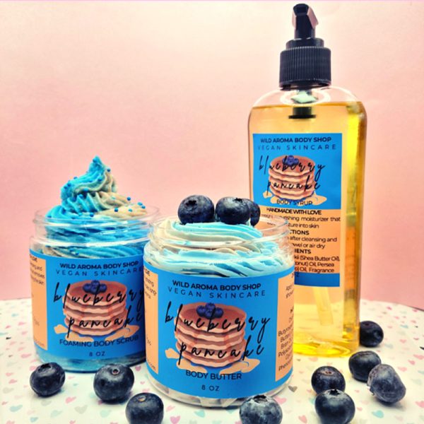 Blueberry Pancakes and Syrup Bundle
