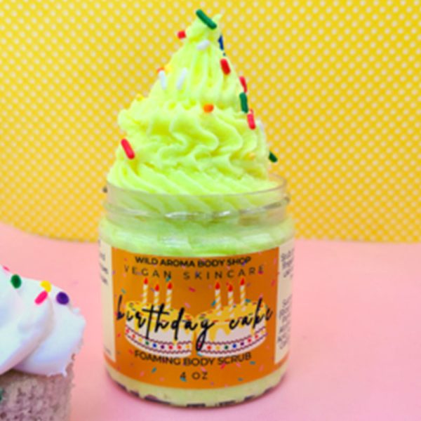 Birthday Cake Foaming Body Scrub